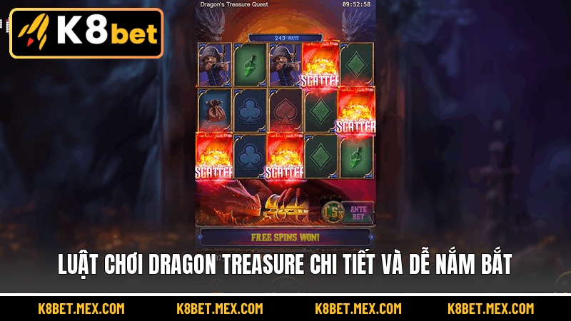 Luật chơi Dragon Treasure chi tiết và dễ nắm bắt