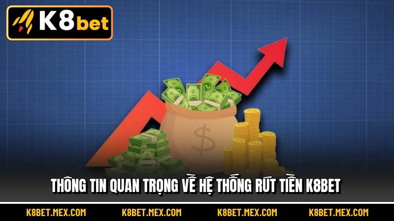 Thông tin quan trọng về hệ thống rút tiền K8BET