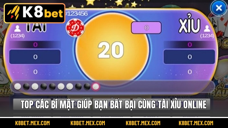 Top các bí mật giúp bạn bất bại cùng tài xỉu online